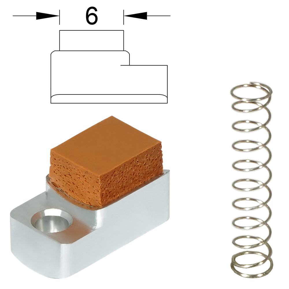 MAXX MODEL Hopup Chamber Soft Flat Nub (6mm) For CZ Scorpion Evo 3