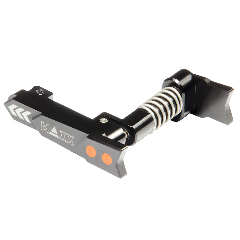 Maxx Model CNC Aluminum Advanced Magazine Release Style A (Black)