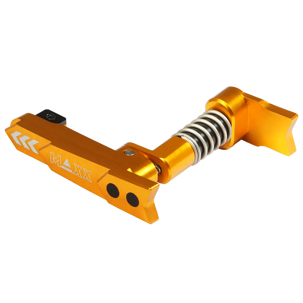 Maxx Model CNC Aluminum Advanced Magazine Release Style A (Gold)