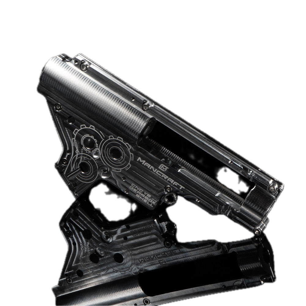Mancraft CNC Gearbox V2.5 (V2 long) - 8mm - QSC - BLACK