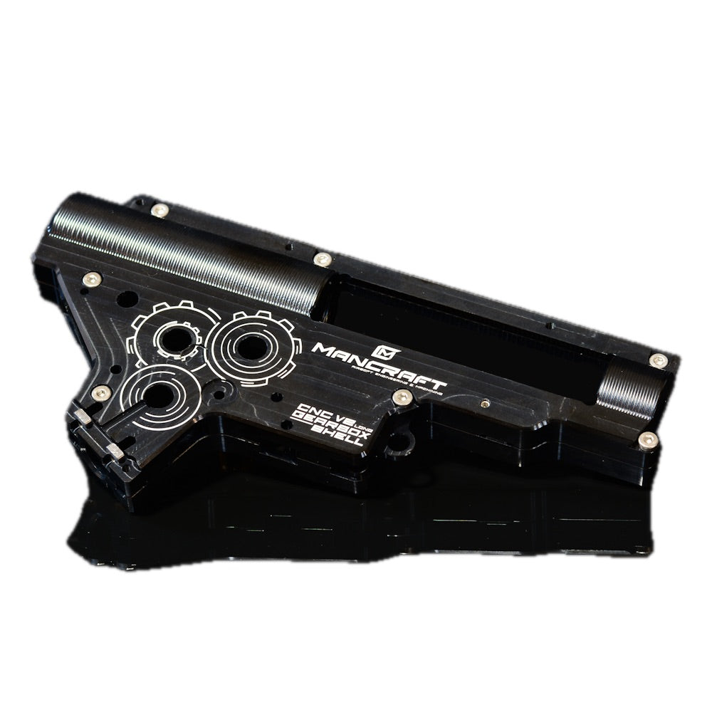 Mancraft CNC Gearbox V2.5 (V2 long) - 8mm - QSC - BLACK