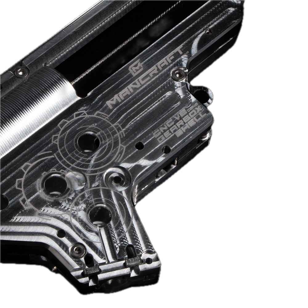 Mancraft CNC Gearbox V2.5 (V2 long) - 8mm - QSC - Silber
