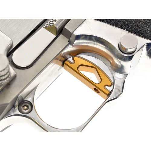 COWCOW Technology Aluminum Trigger T1 for Hi-capa / 1911 - Gold