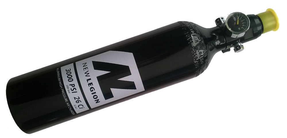New Legion HP System - 0,4 L / 200 Bar 24 CI/3000PSI AIR SYSTEM