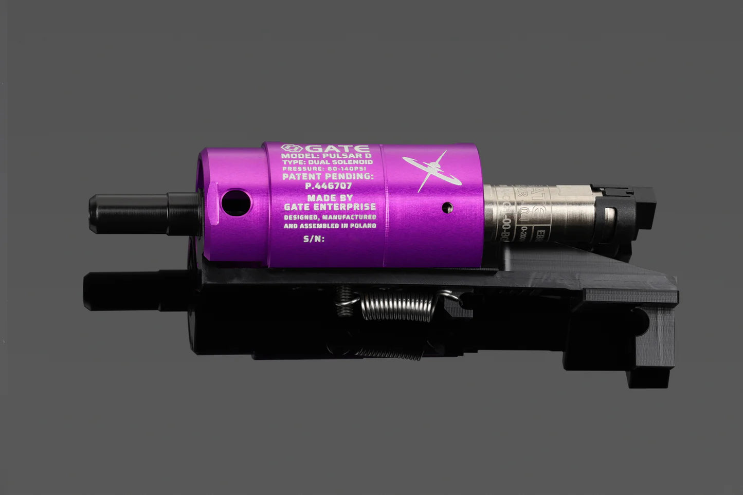 PULSAR D Dual Solenoid HPA Engine set with TITAN II Bluetooth® EXPERT for V2 GB Rear DE Version