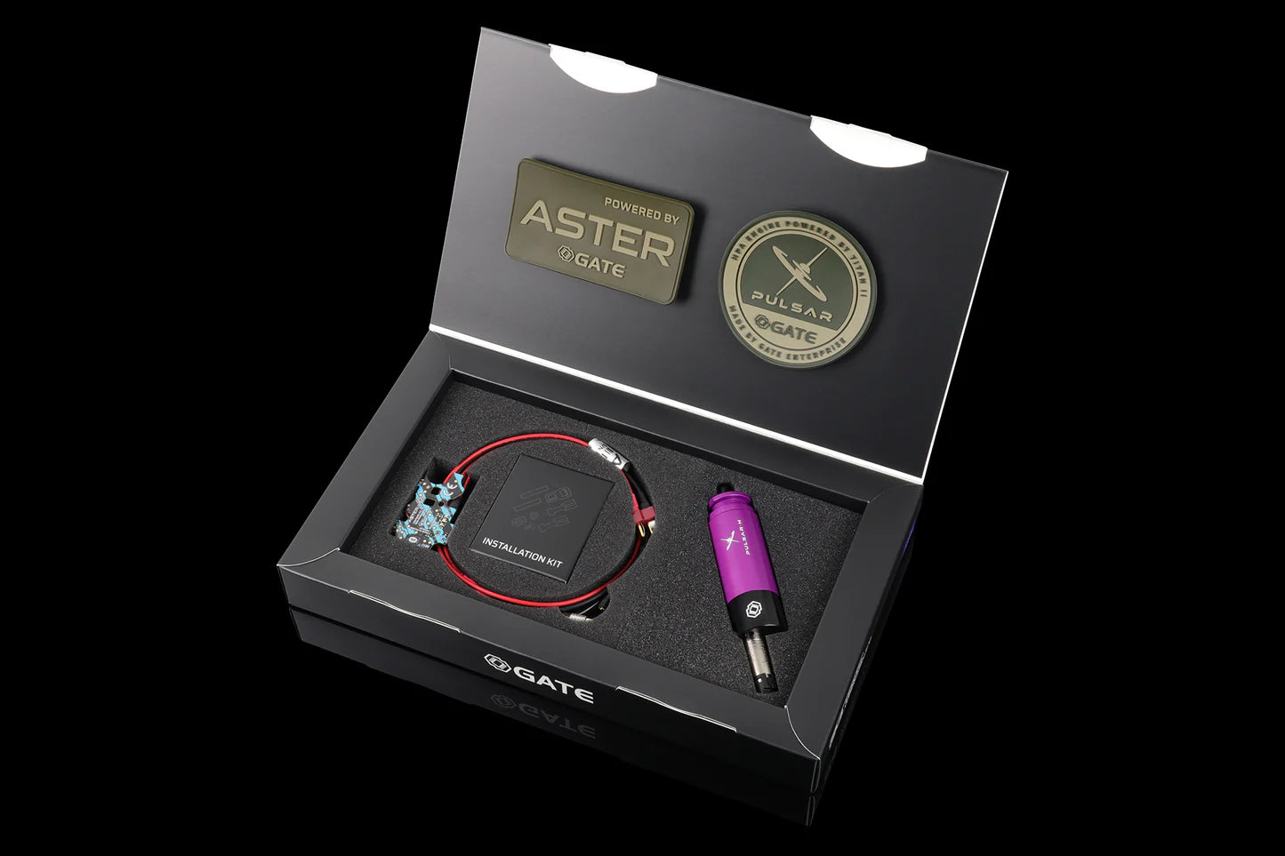 PULSAR H Hybrid Single Solenoid HPA Engine set with ASTER II Bluetooth® EXPERT for V2 GB FRONT 0,5 Joule