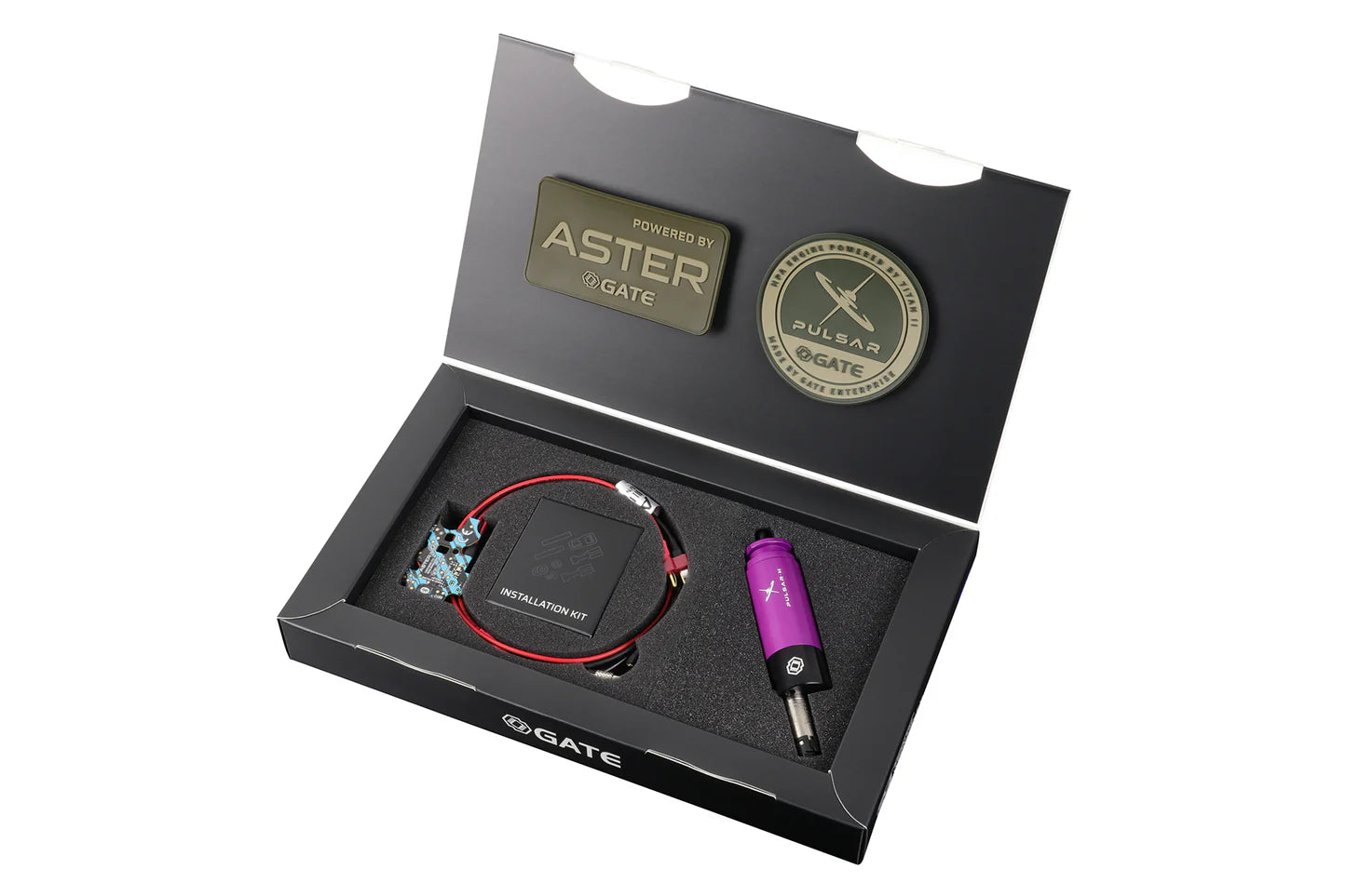 PULSAR H Hybrid Single Solenoid HPA Engine set with ASTER II Bluetooth® EXPERT for V2 GB FRONT 0,5 Joule