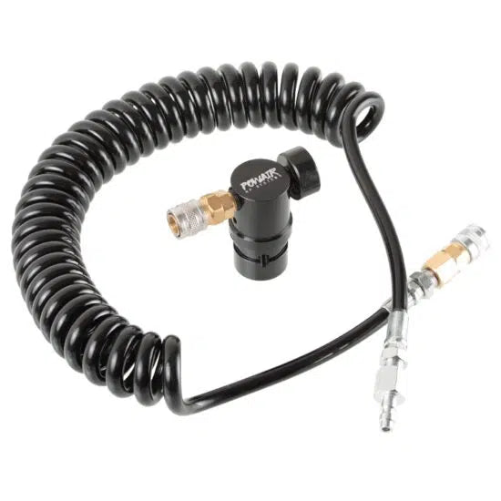 POWAIR PERFORMANCE LINE AIRSOFT HPA REGULATOR MIT TWISTERFLEX SCHLAUCHSYSTEM (0-230 PSI)