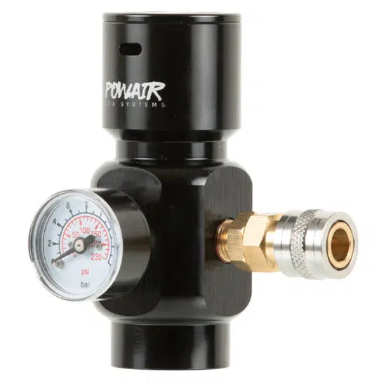 POWAIR V1 AIRSOFT HPA REGULATOR MIT SCHLAUCHSYSTEM (0-230 PSI)