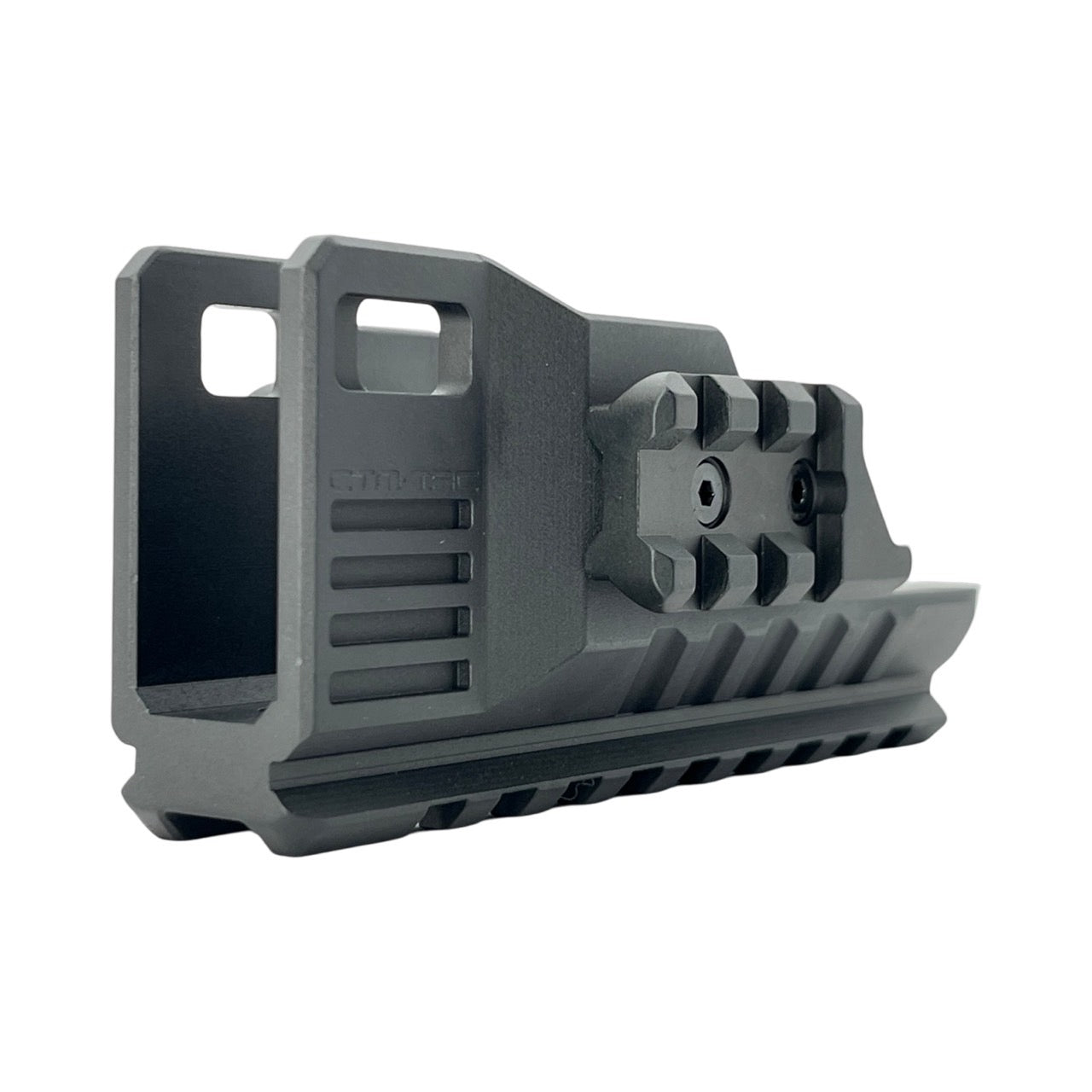CTM Tactical Extended rail blast shield for AAP-01 - Black