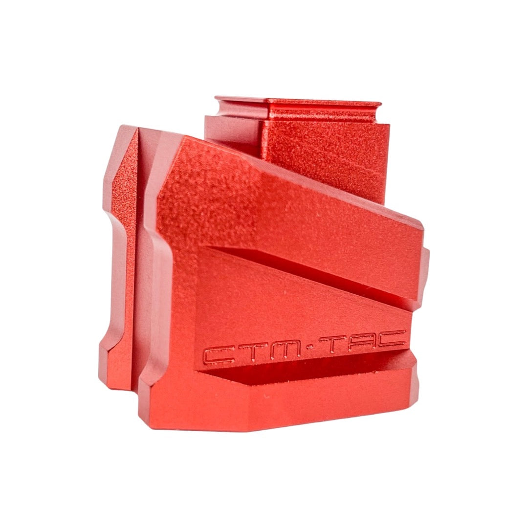 CTM tactical CNC Magazine Extension Plate for AAP-01 / We Glock - Red