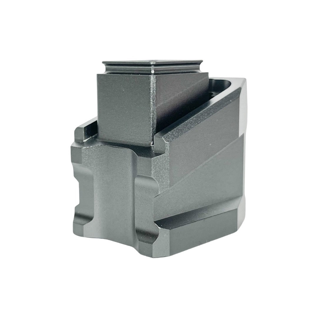 CTM tactical CNC Magazine Extension Plate for AAP-01 / We Glock - Gray
