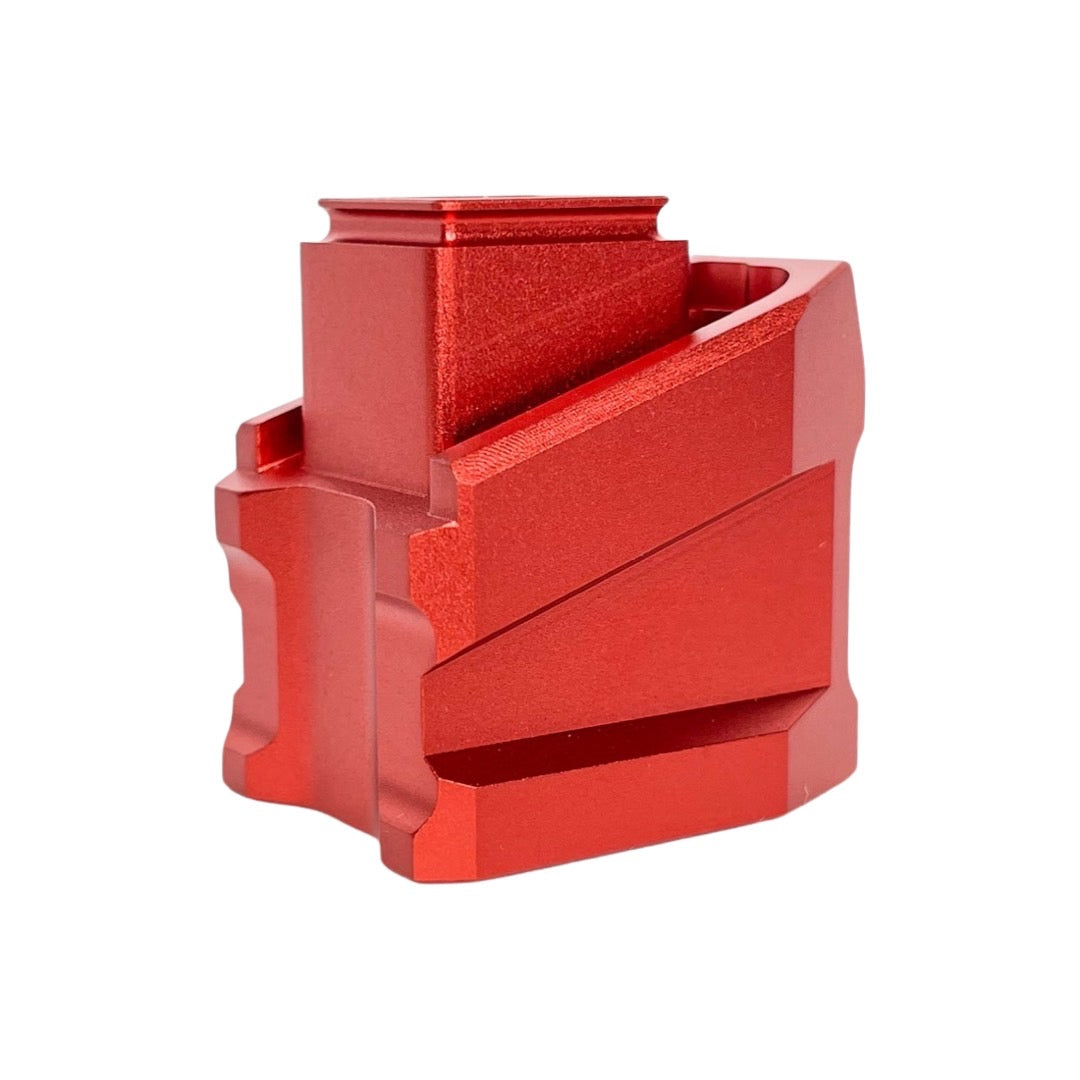 CTM tactical CNC Magazine Extension Plate for AAP-01 / We Glock - Red