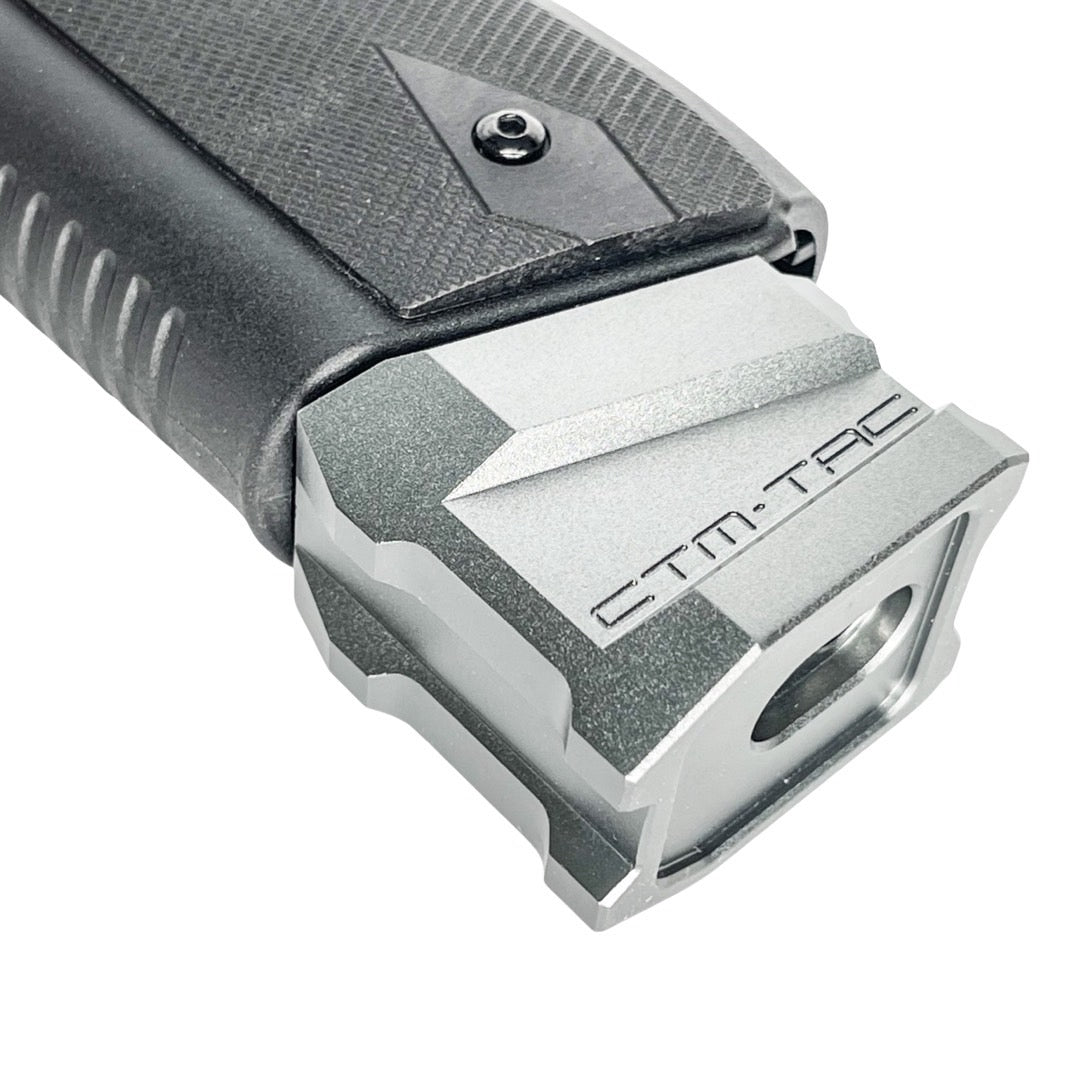 CTM tactical CNC Magazine Extension Plate for AAP-01 / We Glock - Silver