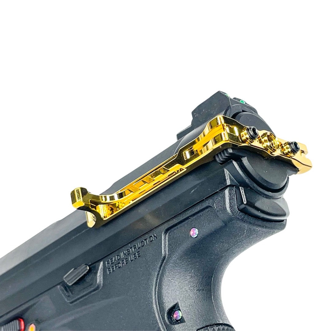 CTM tactical CNC REAPER Side Charging Handle for APP-01 - Electroplated Gold