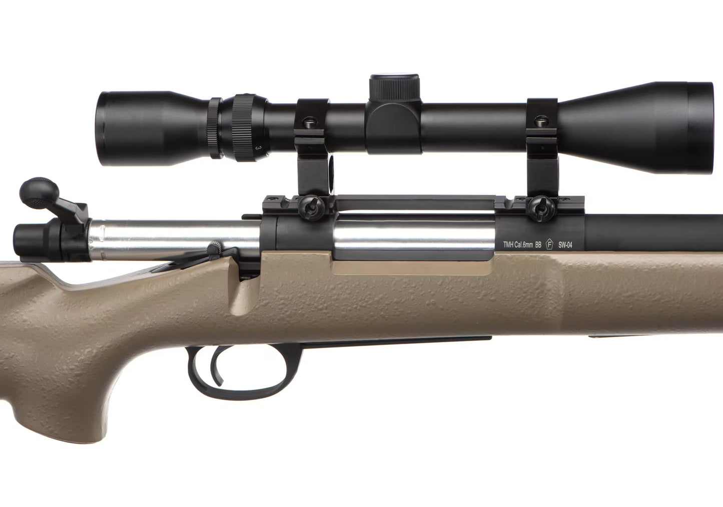 Snow Wolf M24 SWS Sniper Weapon System Set DESERT