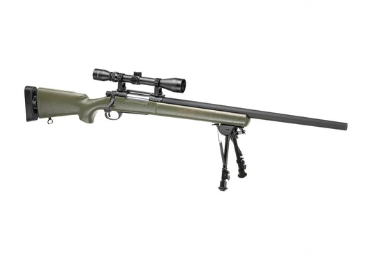Snow Wolf M24 SWS Sniper Weapon System Set GRÜN