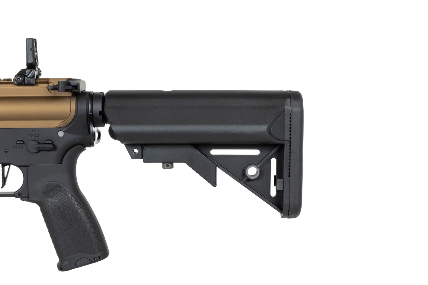 Specna Arms RRA SA-E24 HAL ETU™ Chaos Bronze airsoft carbine with orange discharge device 0,5 Joule