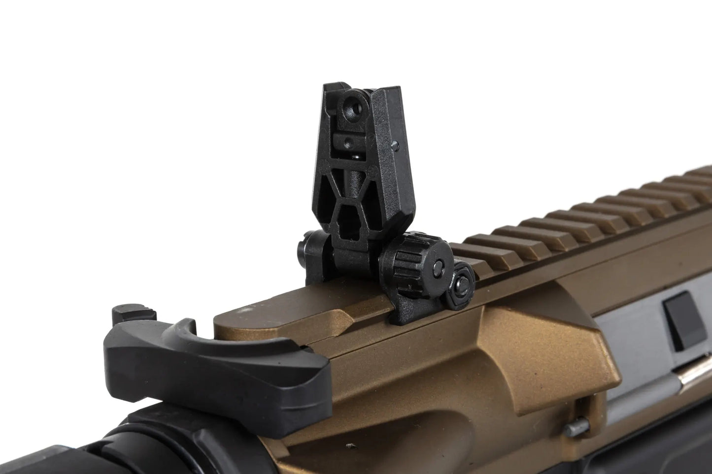 Specna Arms RRA SA-E24 HAL ETU™ Chaos Bronze airsoft carbine with orange discharge device 0,5 Joule