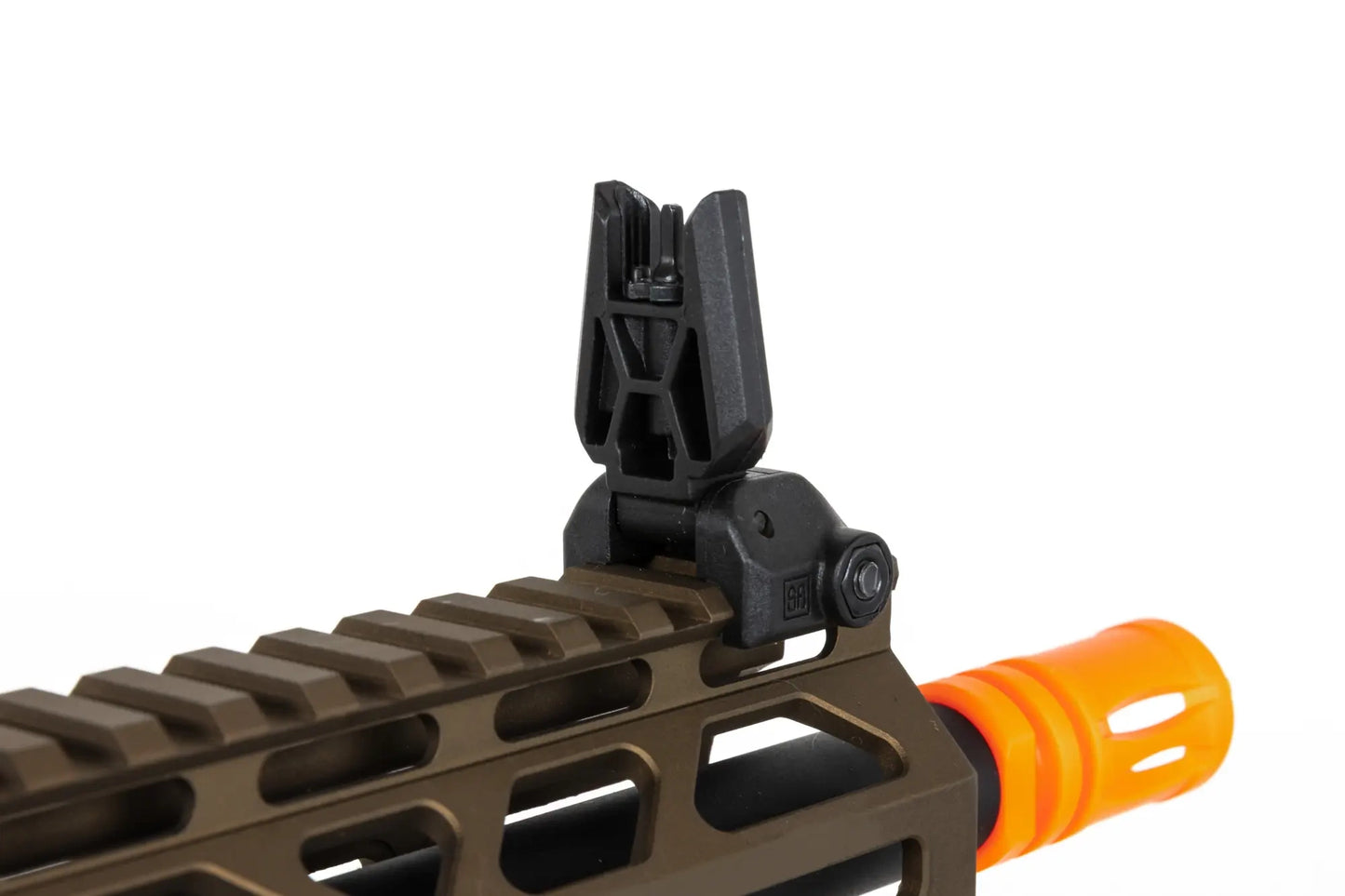 Specna Arms RRA SA-E24 HAL ETU™ Chaos Bronze airsoft carbine with orange discharge device 0,5 Joule
