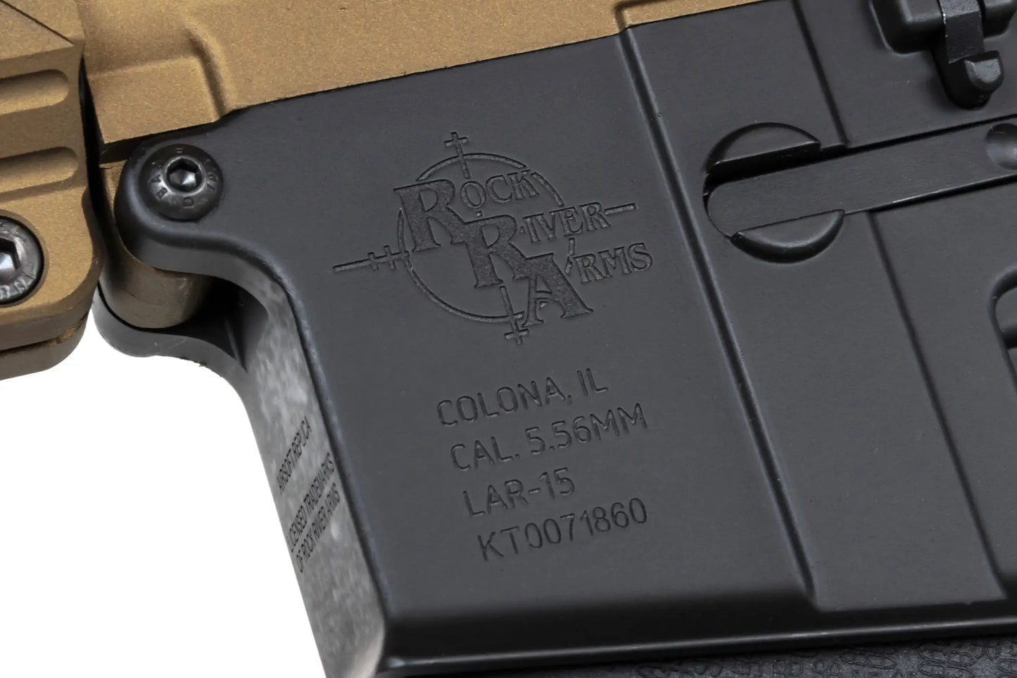 Specna Arms RRA SA-E24 HAL ETU™ Chaos Bronze airsoft carbine with orange discharge device 0,5 Joule