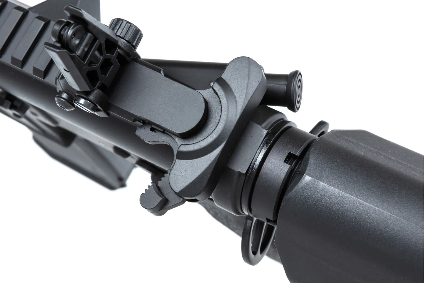 Specna Arms RRA SA-E24 HAL ETU™ airsoft Carbine Black with orange discharge device 0,5 Joule