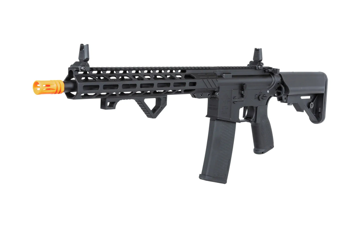 Specna Arms RRA SA-E24 HAL ETU™ airsoft Carbine Black with orange discharge device 0,5 Joule