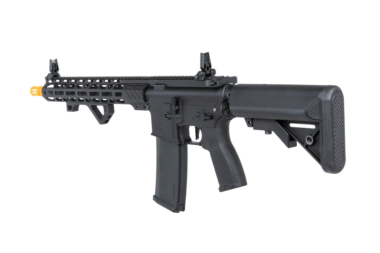 Specna Arms RRA SA-E24 HAL ETU™ airsoft Carbine Black with orange discharge device 0,5 Joule