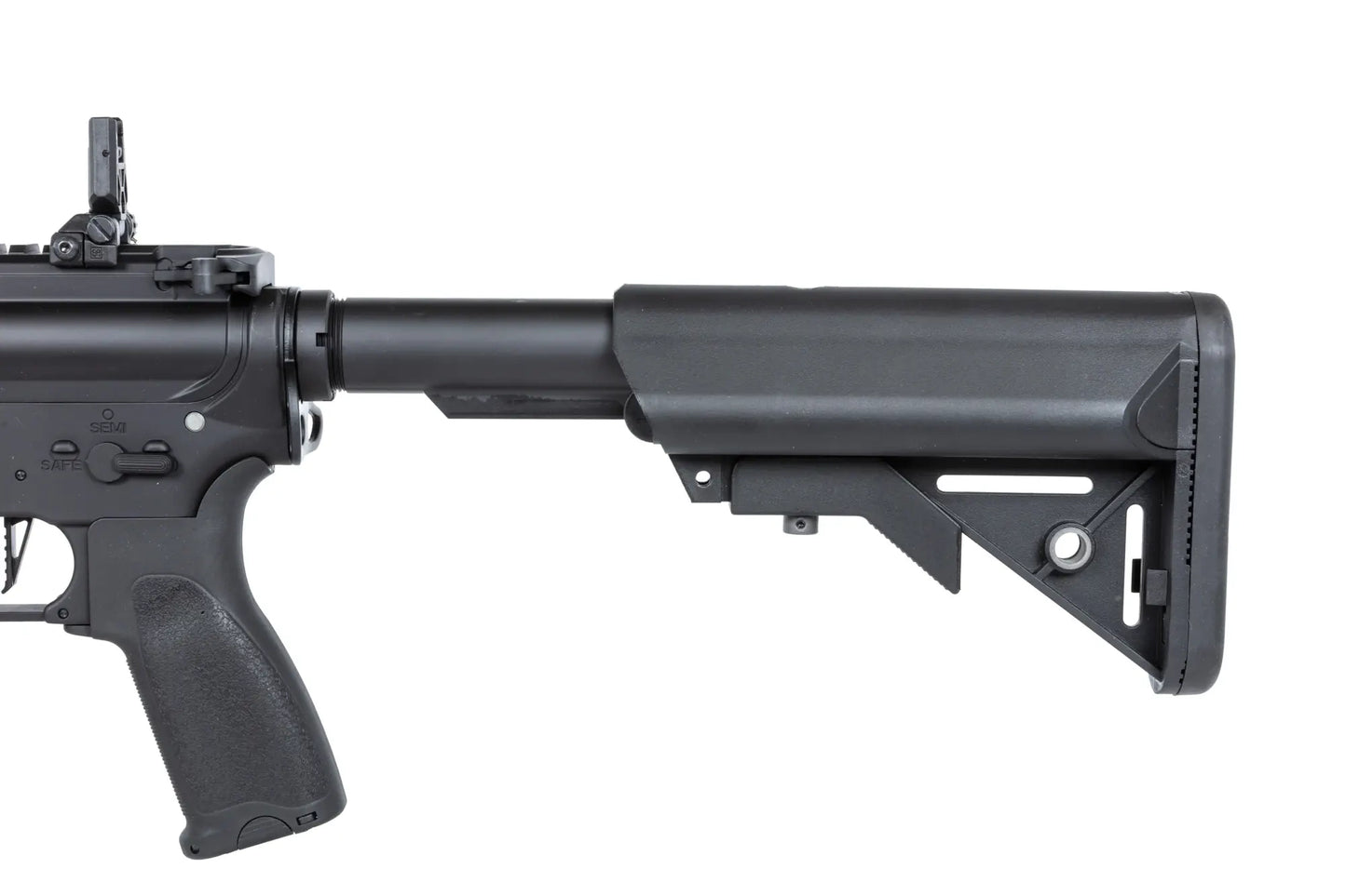 Specna Arms RRA SA-E24 HAL ETU™ airsoft Carbine Black with orange discharge device 0,5 Joule