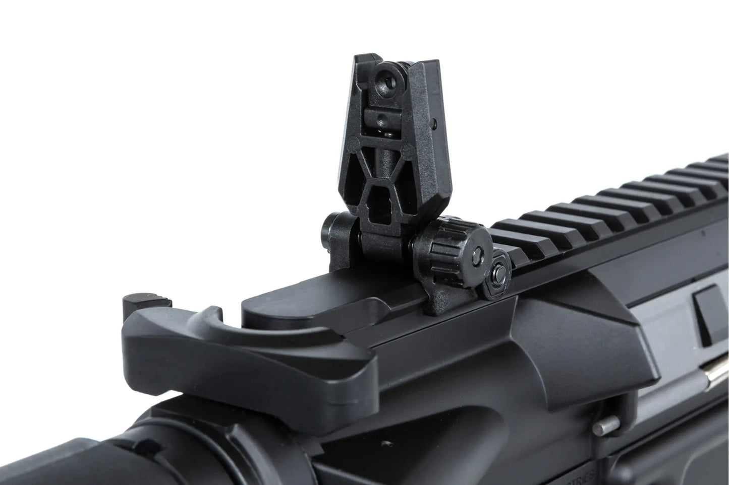 Specna Arms RRA SA-E24 HAL ETU™ airsoft Carbine Black with orange discharge device 0,5 Joule