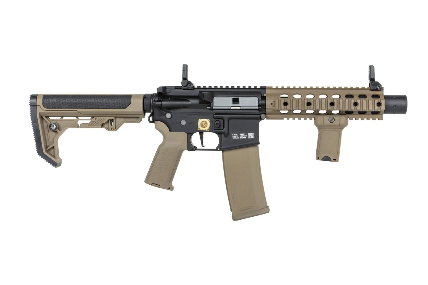 Specna Arms RRA SA-P05 PRIME™ HAL™ ETU Light Ops Stock airsoft Carbine High Torque Half-Tan Version 0,5 Joule