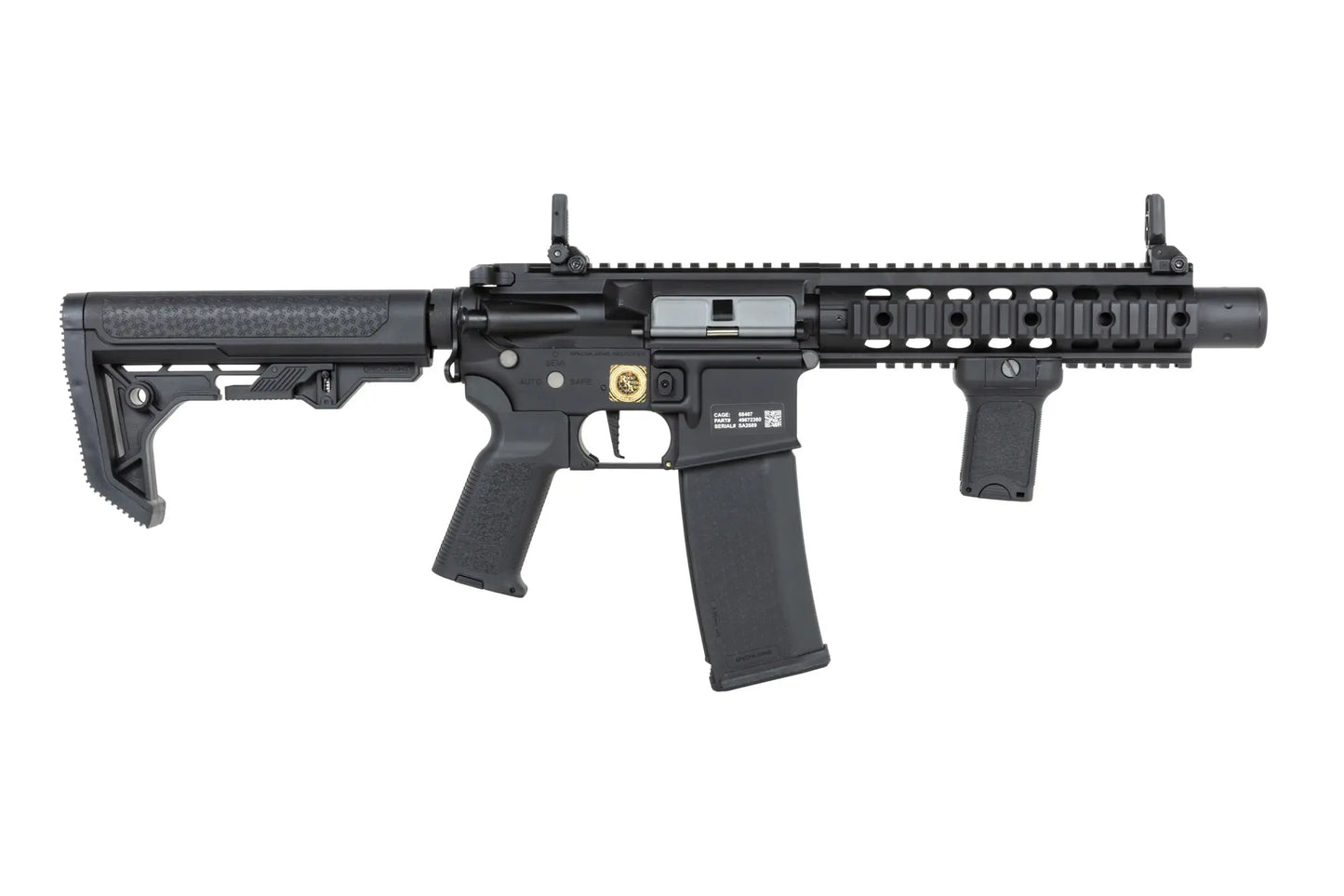 Specna Arms RRA SA-P05 PRIME™ HAL™ ETU Light Ops Stock airsoft Carbine High Torque Version Black 0,5 Joule