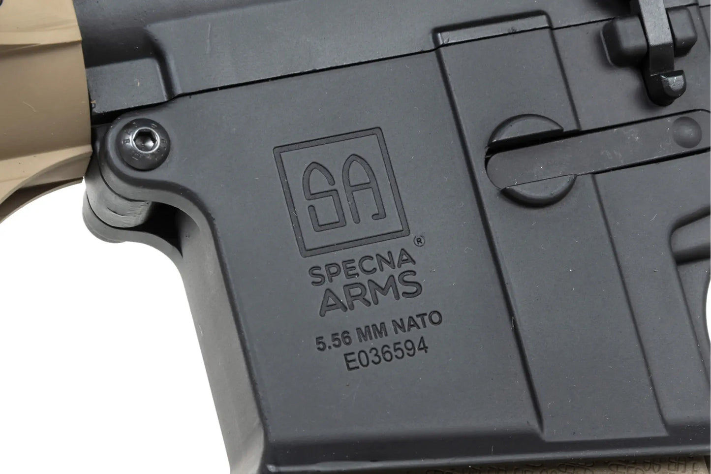 Specna Arms RRA SA-P06 Prime™ HAL™ ETU Heavy Ops Stock airsoft Carbine High Torque Half-Tan Version Joule