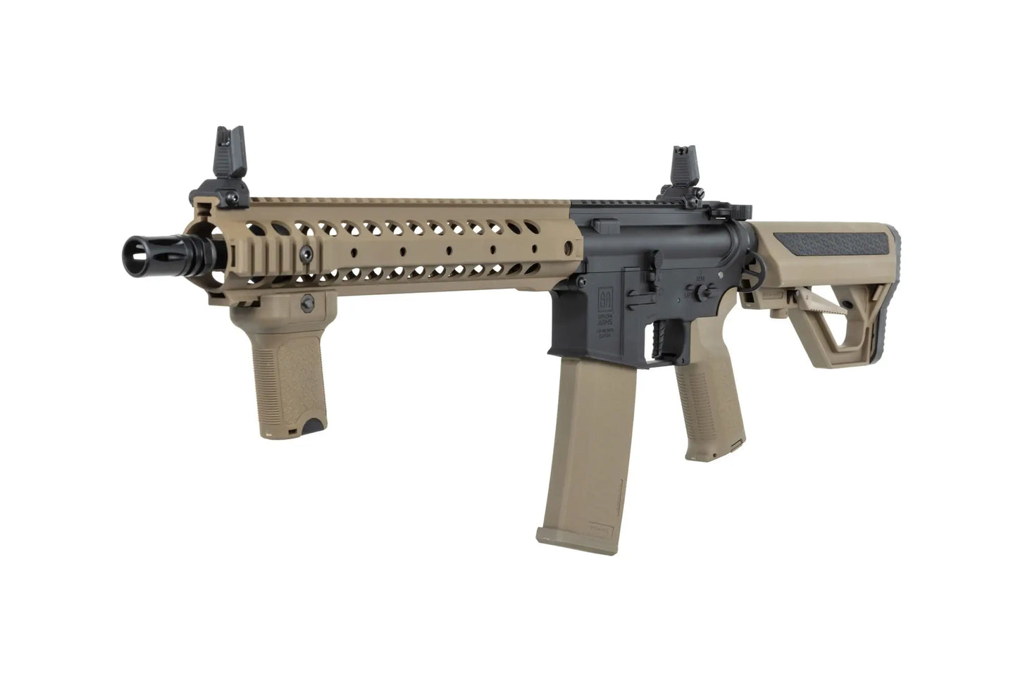 Specna Arms RRA SA-P06 Prime™ HAL™ ETU Heavy Ops Stock airsoft Carbine High Torque Half-Tan Version Joule