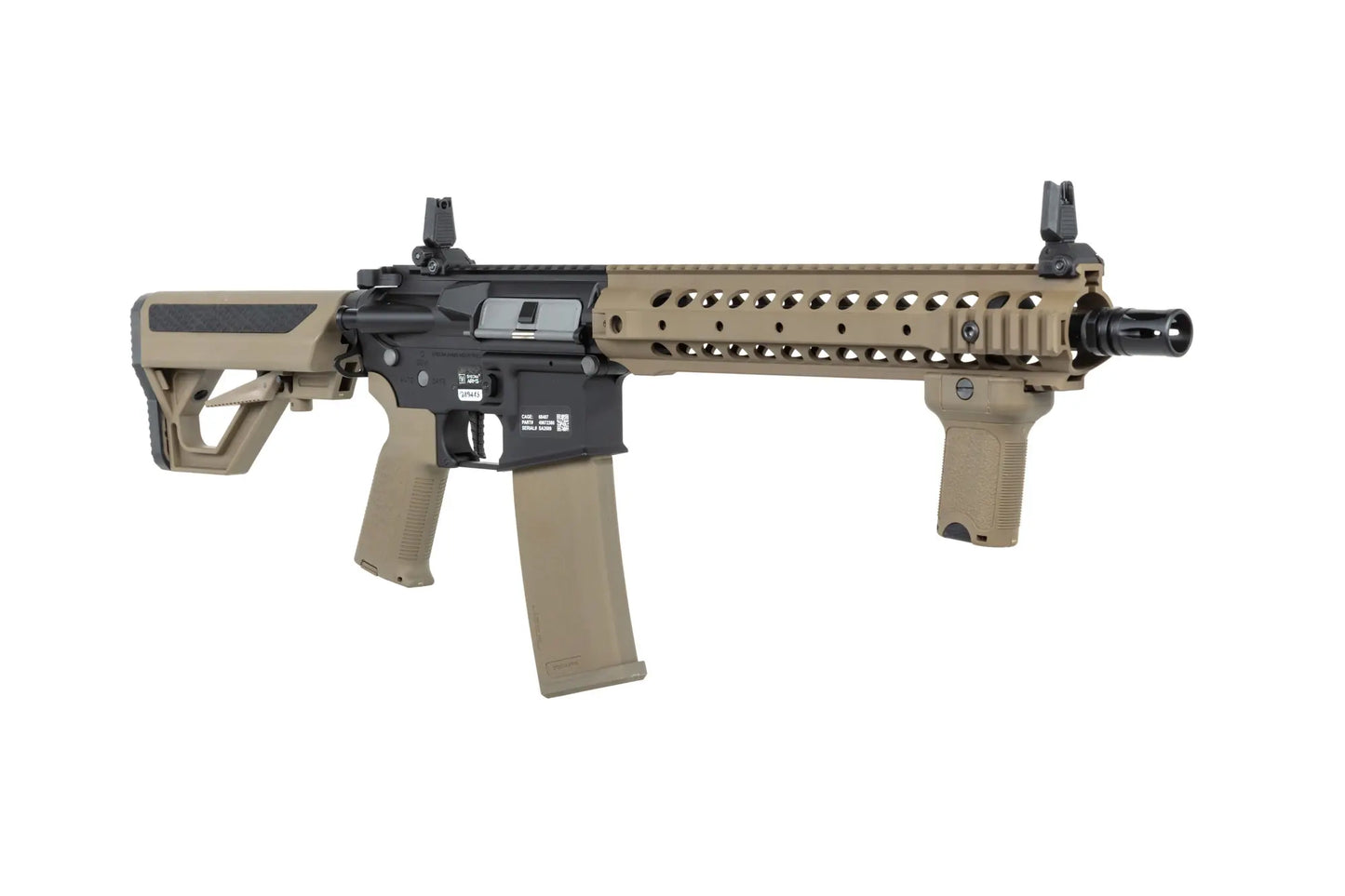 Specna Arms RRA SA-P06 Prime™ HAL™ ETU Heavy Ops Stock airsoft Carbine High Torque Half-Tan Version Joule