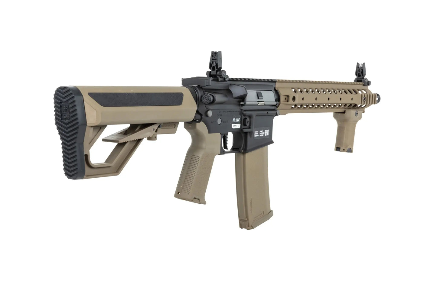 Specna Arms RRA SA-P06 Prime™ HAL™ ETU Heavy Ops Stock airsoft Carbine High Torque Half-Tan Version Joule