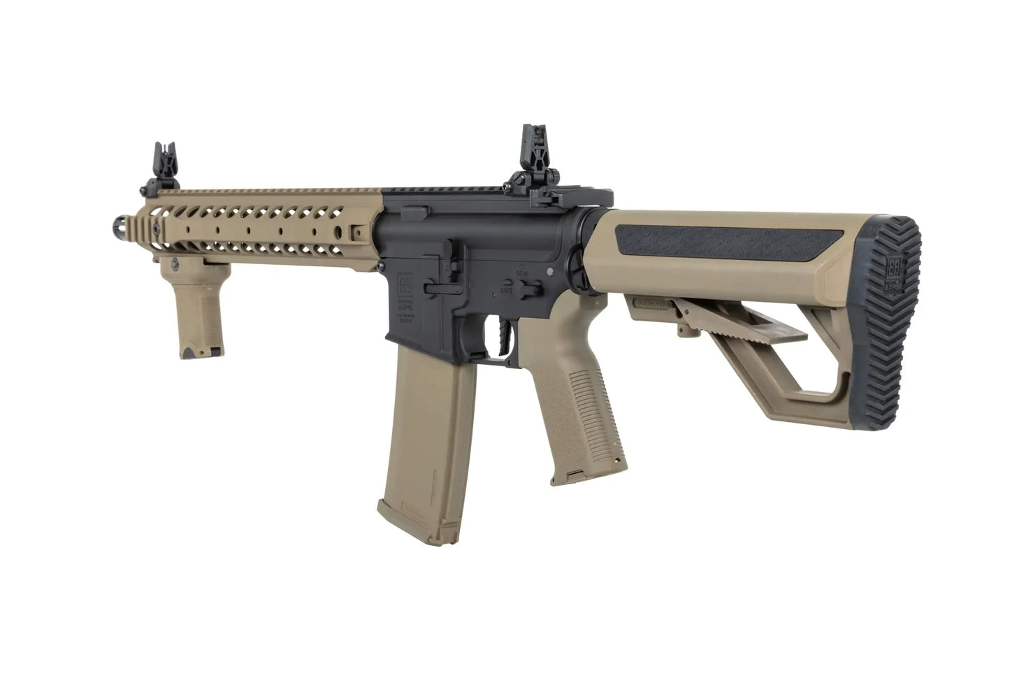 Specna Arms RRA SA-P06 Prime™ HAL™ ETU Heavy Ops Stock airsoft Carbine High Torque Half-Tan Version Joule