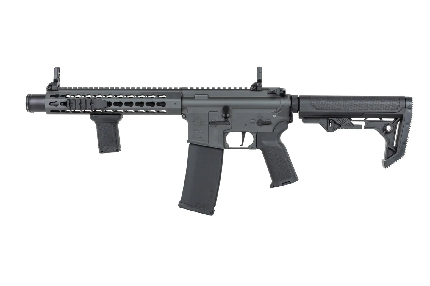 Specna Arms RRA SA-P07 PRIME™ HAL™ ETU Light Ops Stock airsoft Carbine High Torque Grey Version 0,5 Joule