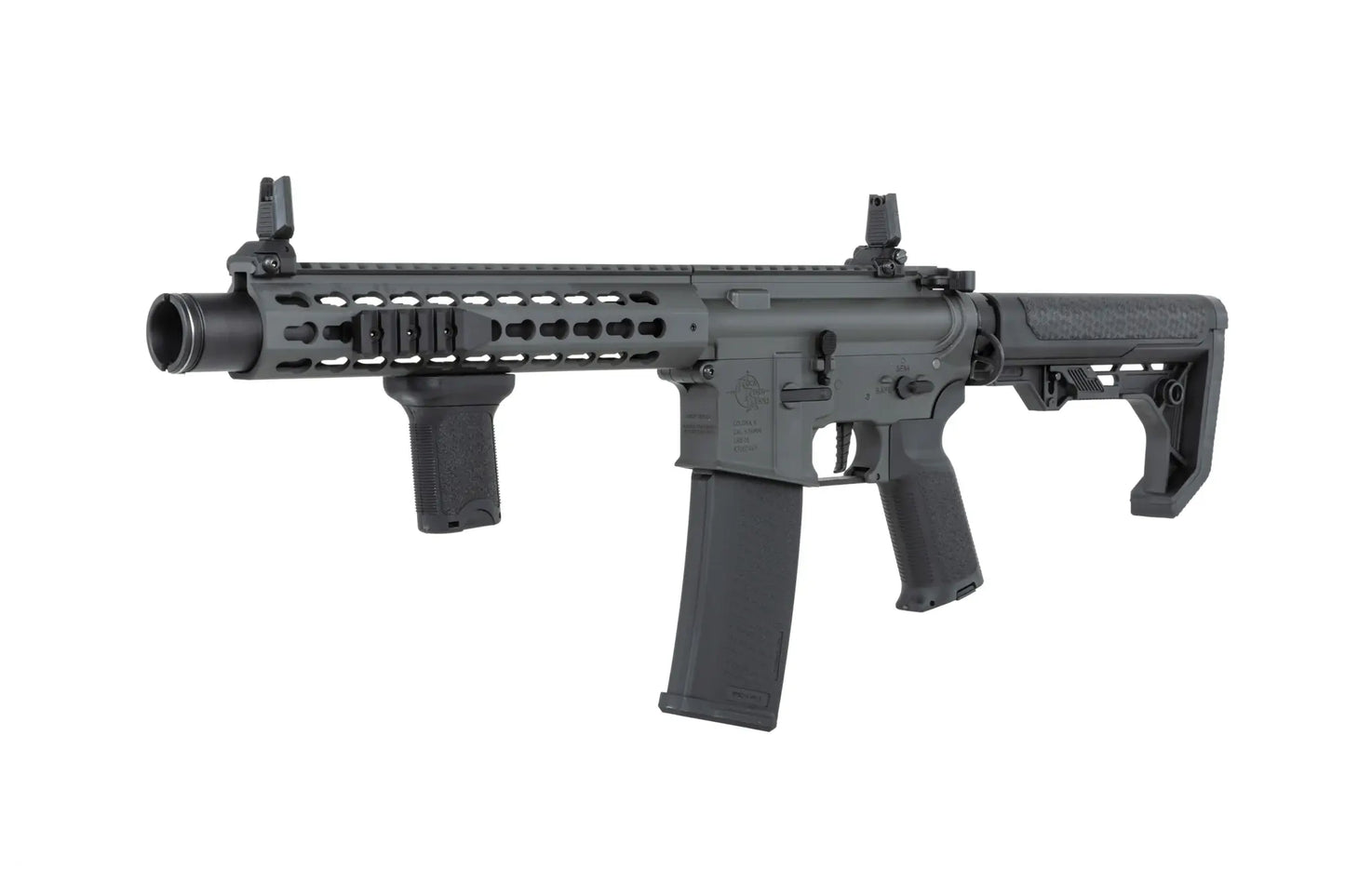 Specna Arms RRA SA-P07 PRIME™ HAL™ ETU Light Ops Stock airsoft Carbine High Torque Grey Version 0,5 Joule
