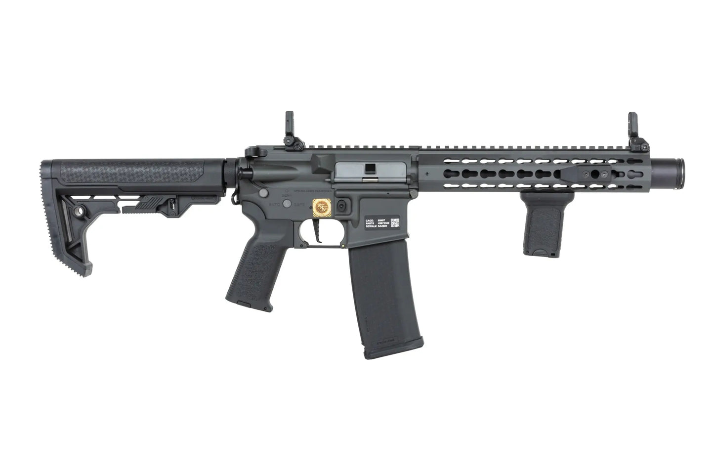 Specna Arms RRA SA-P07 PRIME™ HAL™ ETU Light Ops Stock airsoft Carbine High Torque Grey Version 0,5 Joule