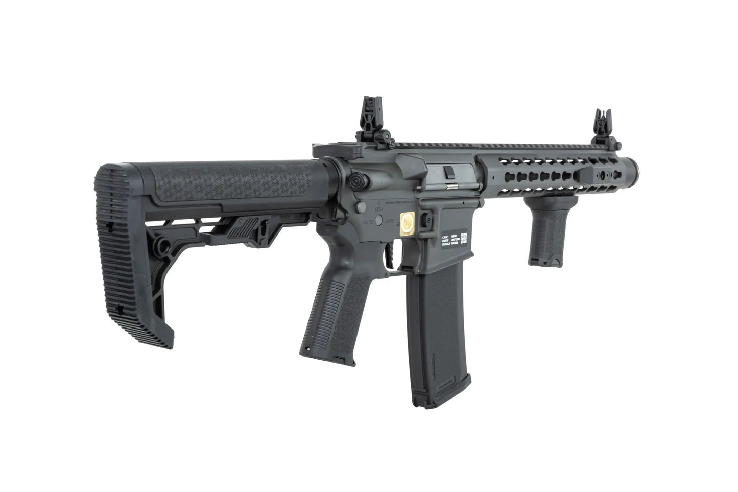 Specna Arms RRA SA-P07 PRIME™ HAL™ ETU Light Ops Stock airsoft Carbine High Torque Grey Version 0,5 Joule