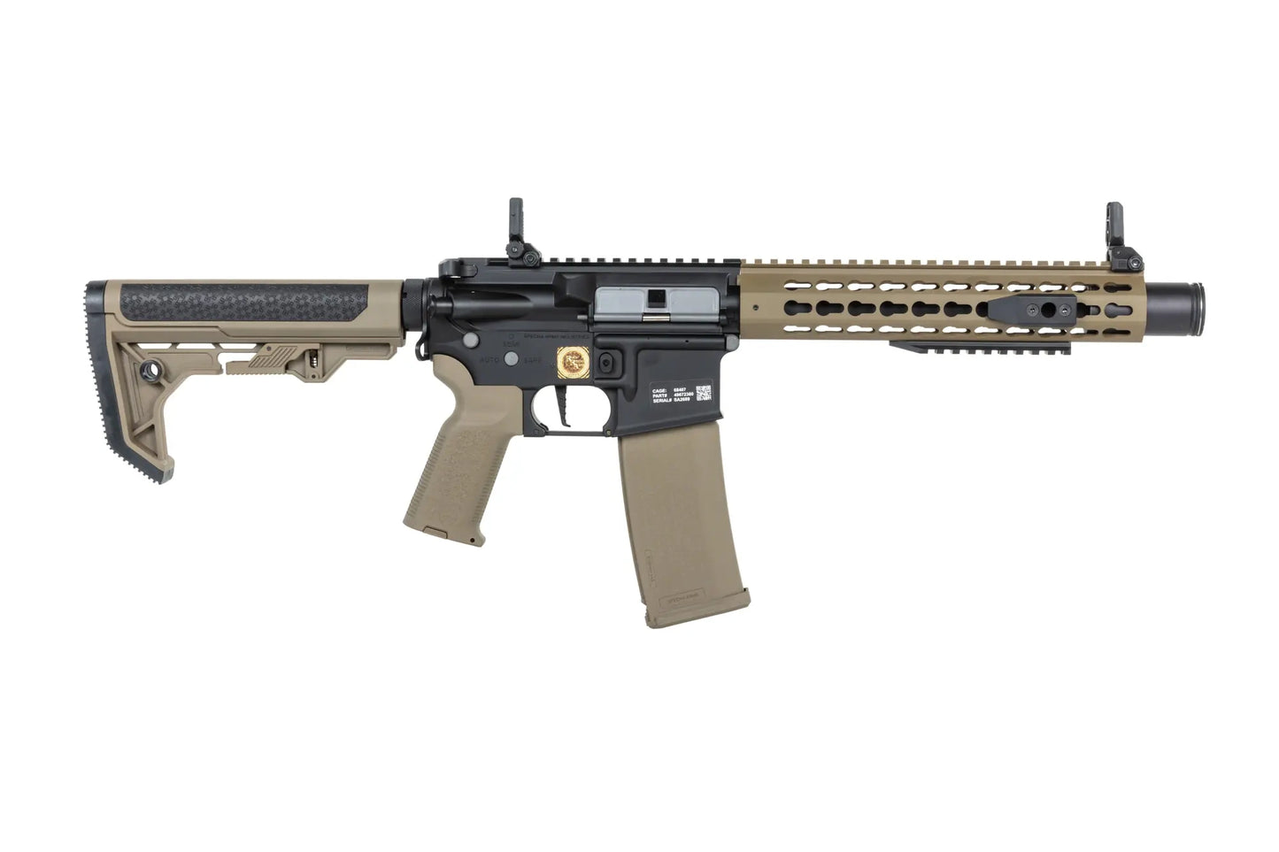 Specna Arms RRA SA-P07 PRIME™ HAL™ ETU Light Ops Stock airsoft Carbine High Torque Half-Tan Version 0,5 Joule