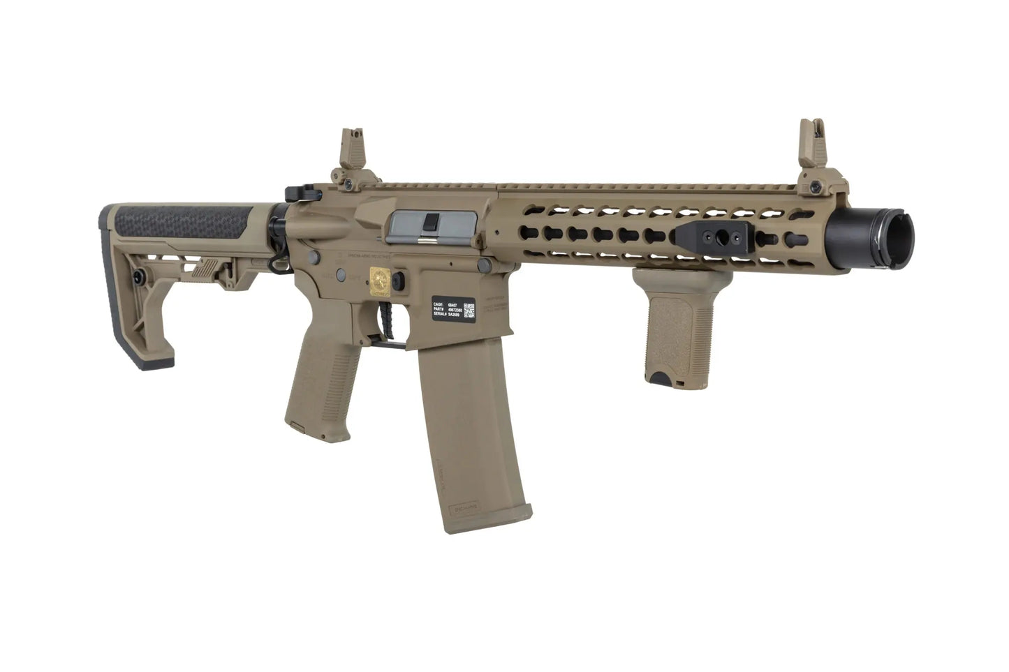 Specna Arms RRA SA-P07 PRIME™ HAL™ ETU Light Ops Stock airsoft Carbine High Torque Tan Version 0,5 Joule