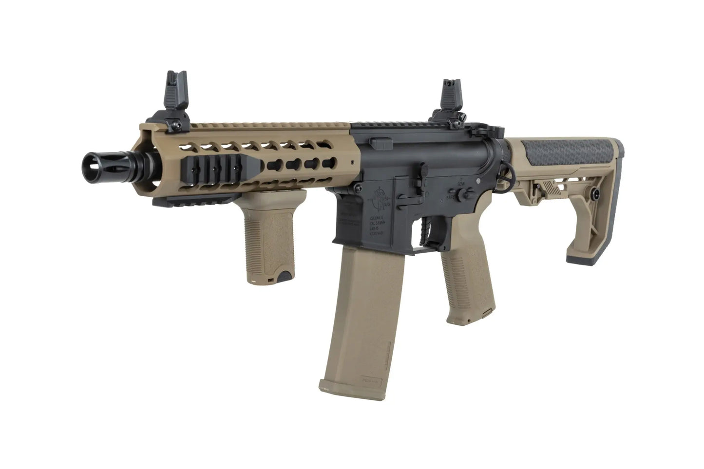 Specna Arms RRA SA-P08 PRIME™ HAL™ ETU Light Ops Stock airsoft Carbine High Torque Half-Tan Version 0,5 Joule