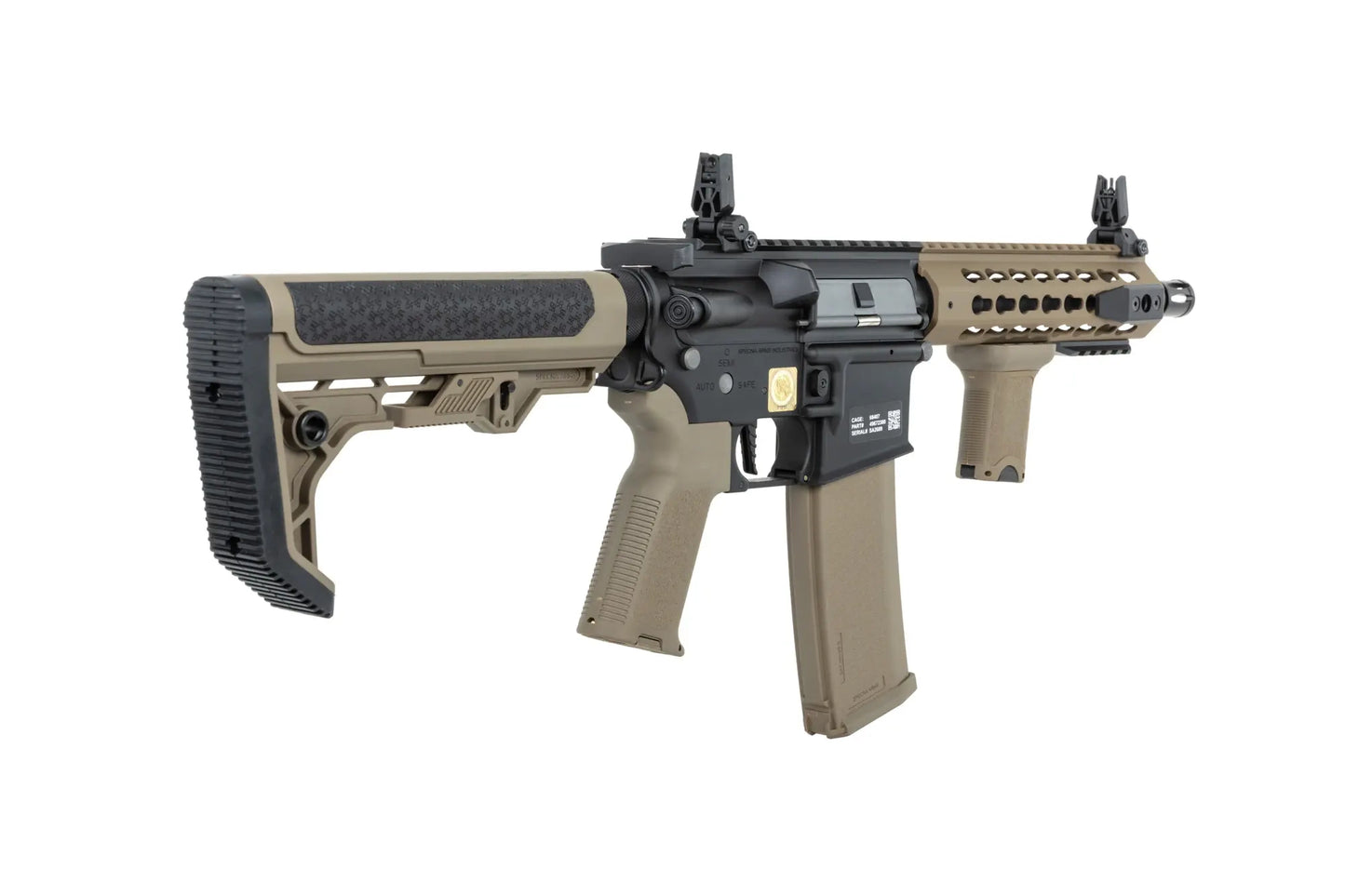 Specna Arms RRA SA-P08 PRIME™ HAL™ ETU Light Ops Stock airsoft Carbine High Torque Half-Tan Version 0,5 Joule