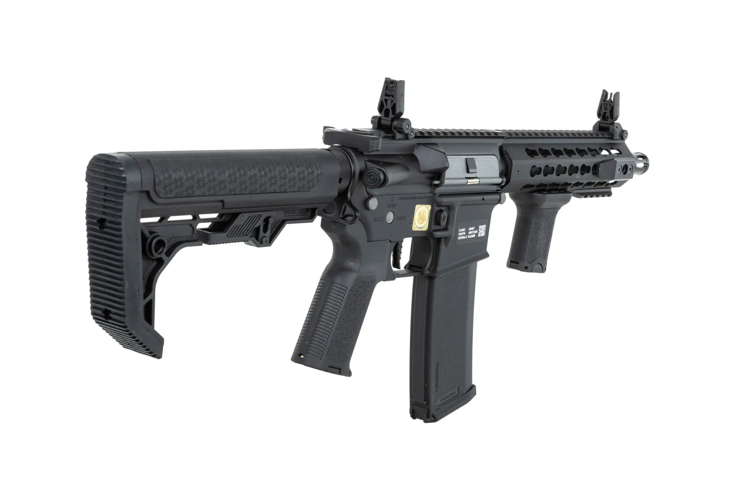 Specna Arms RRA SA-P08 PRIME™ HAL™ ETU Light Ops Stock airsoft Carbine High Torque Version Black 0,5 Joule