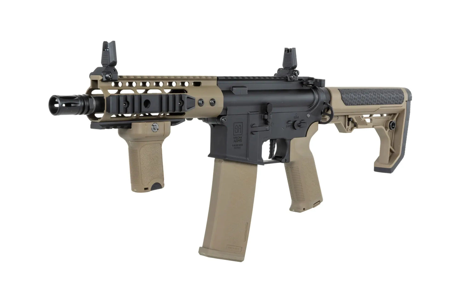 Specna Arms RRA SA-P12 PRIME™ HAL™ ETU Light Ops Stock airsoft Carbine High Torque Half-Tan Version 0,5 Joule