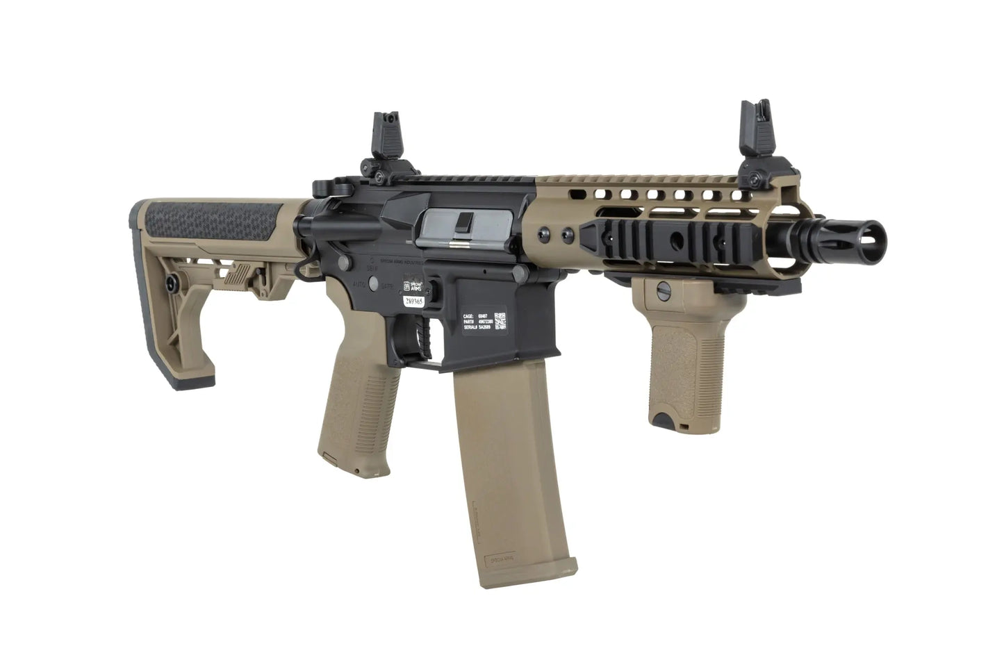 Specna Arms RRA SA-P12 PRIME™ HAL™ ETU Light Ops Stock airsoft Carbine High Torque Half-Tan Version 0,5 Joule
