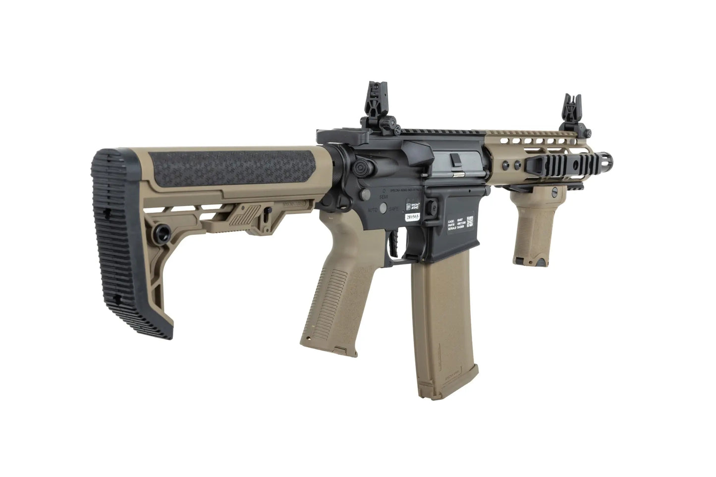 Specna Arms RRA SA-P12 PRIME™ HAL™ ETU Light Ops Stock airsoft Carbine High Torque Half-Tan Version 0,5 Joule