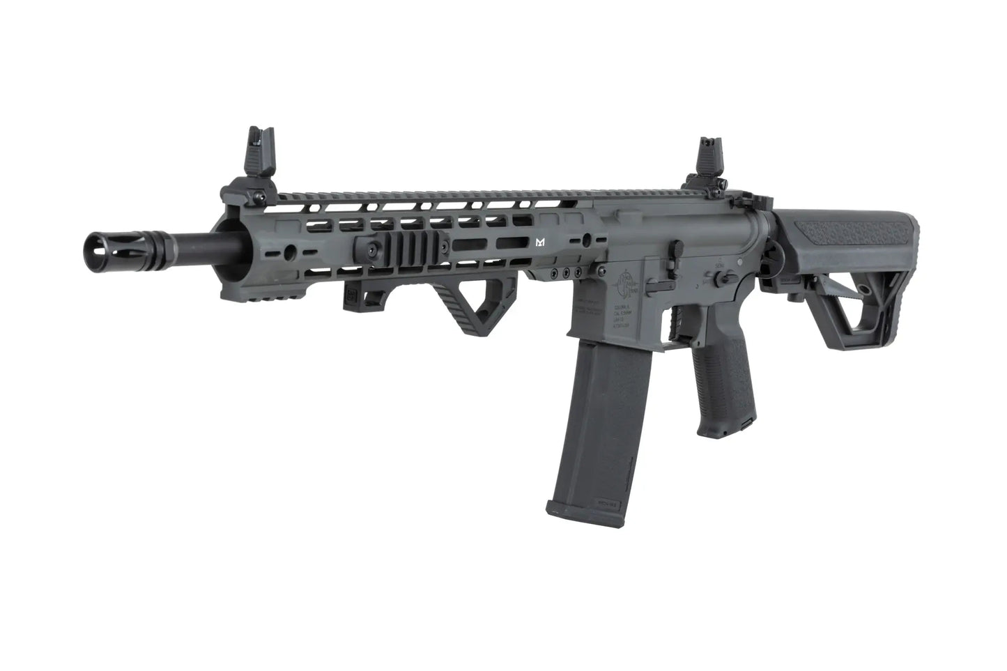 Specna Arms RRA SA-P14 Prime™ HAL™ ETU Heavy Ops Stock airsoft Carbine High Torque Chaos Grey Version 0,5 Joule